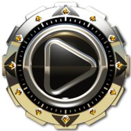 Download Poweramp skin Titan Storm 2.03